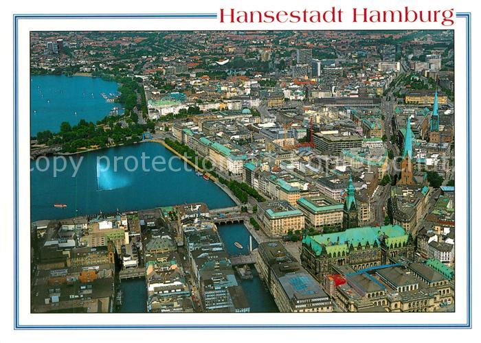 Hamburg Fliegeraufnahme