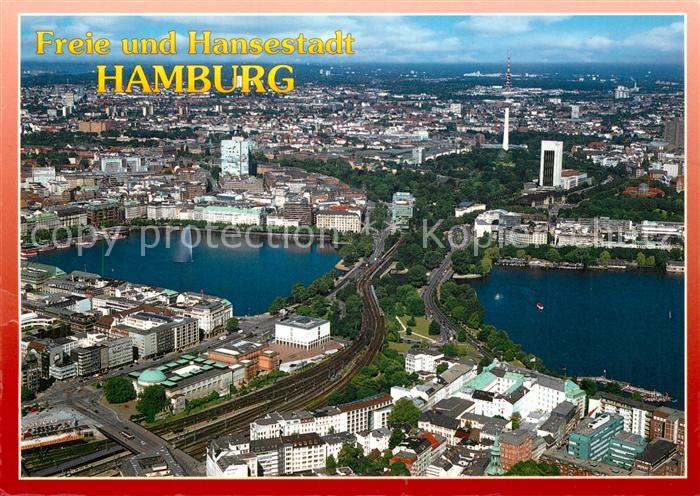 Hamburg Fliegeraufnahme