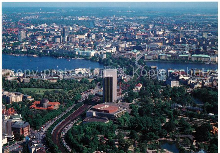 Hamburg Messe Fliegeraufnahme Congress Centrum Hamburg