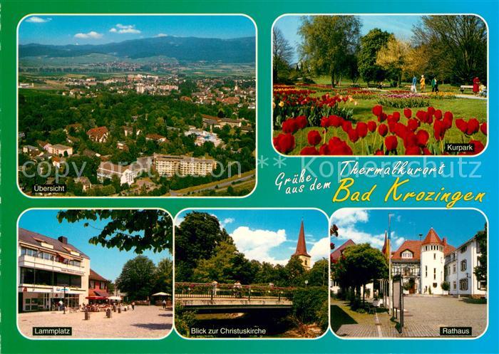 Bad Krozingen Lammplatz Christuskirche Rathaus Kurpark