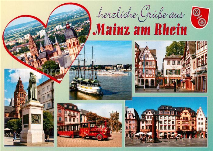 Mainz Rhein Gutenberg-Express Dom Kirschgarten St.-Martins-Dom