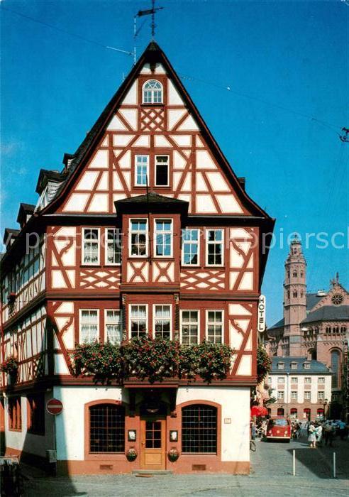 Mainz Rhein Haus zum grossen Spiegel