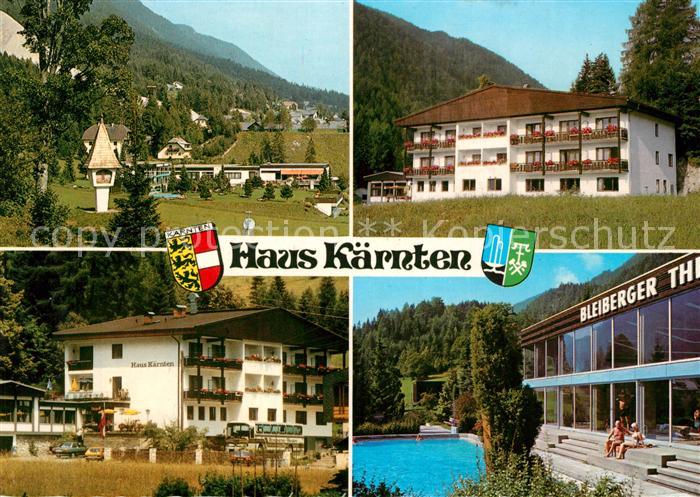 Bad Bleiberg Gasthof-Pension Haus Kaernten
