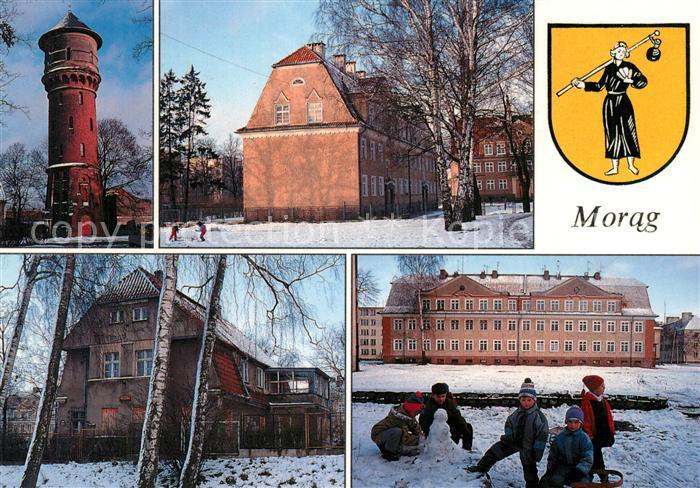 Morag Neogotycka wieza cisnien Kamienice z poczatku