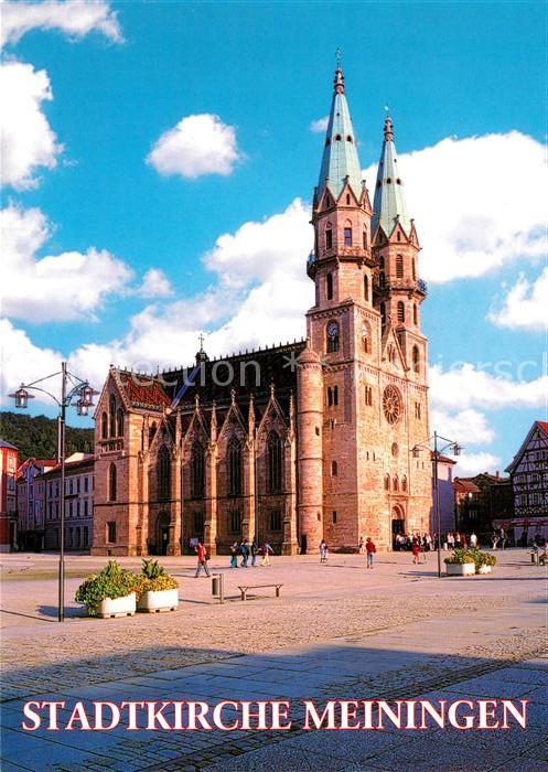 Meiningen Thueringen Stadtkirche