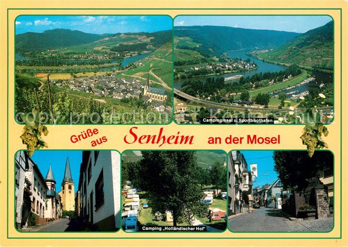 Senheim-Senhals Camping Hollaendischer Hof Campininsel Sportboothafen