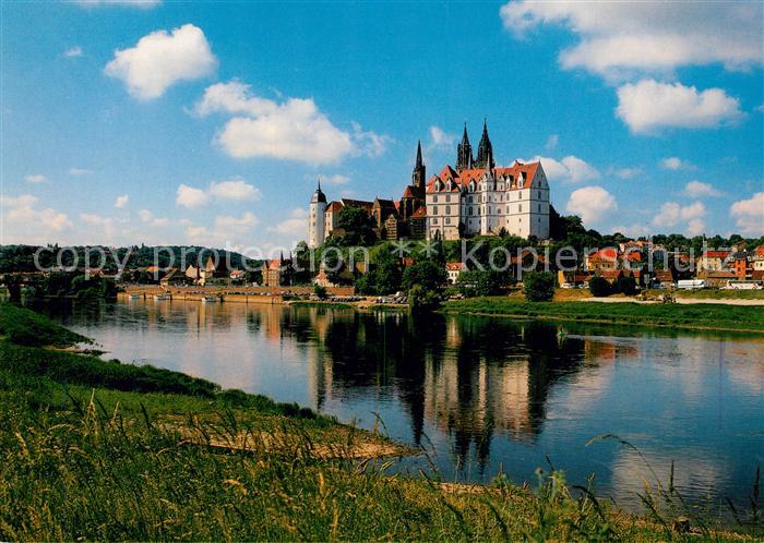 Meissen Elbe Sachsen Albrechtsburg Dom