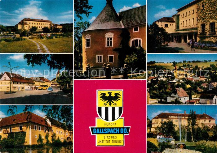 Gallspach Institut Zeileis Marktplatz Hotel Bayrischer Hof Wasserschloss