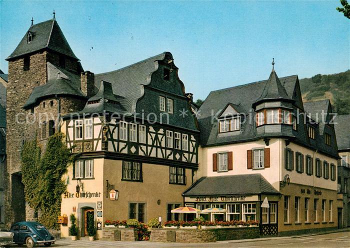 Cochem Mosel Alte Thorschenke Hotel Weinrestaurant Fachwerk Altstadt