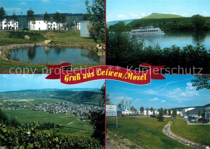 Leiwen Mosel Panorama Weinort Moseltal Ferienzentrum Erlebnisland Eurostrand