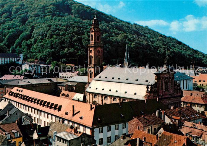 Heidelberg Neckar Jesuitenkirche 18. Jhdt. ehemaliges Jesuitenkloster Turm Heili