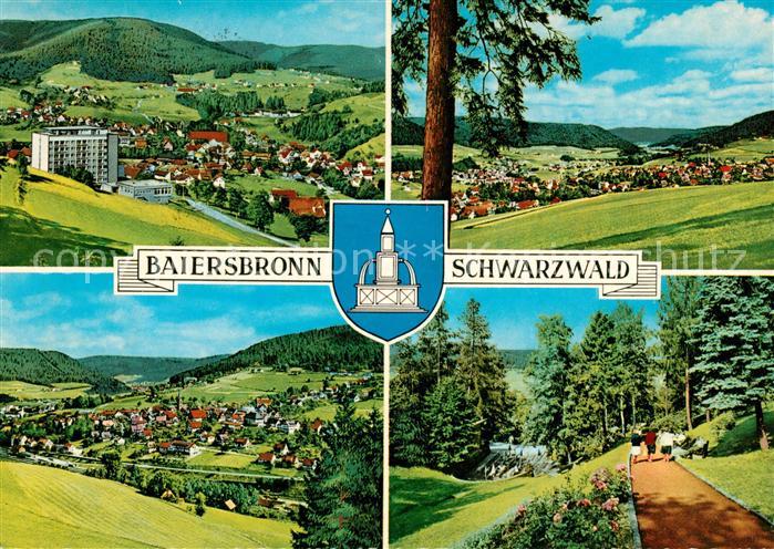 Baiersbronn Schwarzwald Landschaftspanorama Luftkurort