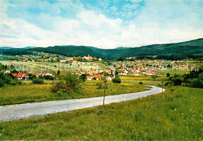 Bodenmais Landschaftspanorama Luftkurort Bayerischer Wald