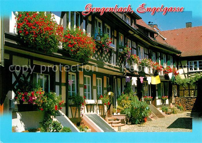 Gengenbach Engelsgasse Fachwerkhaeuser