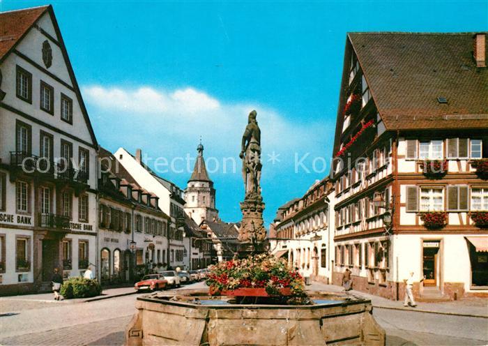 Gengenbach Marktbrunnen