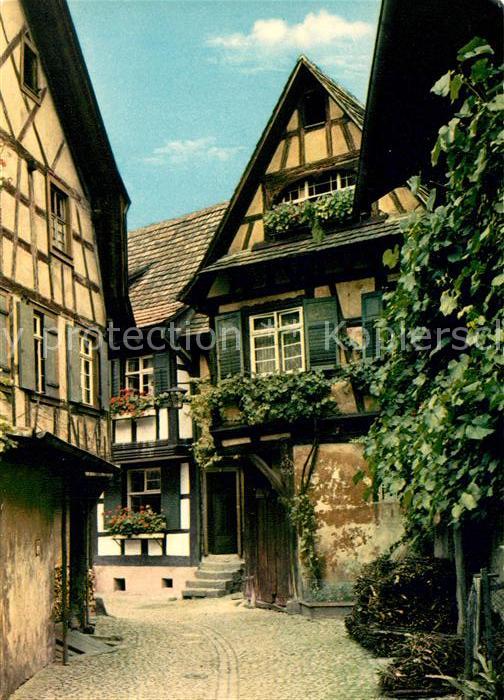 Gengenbach Engelgasse Altstadt Fachwerkhaeuser