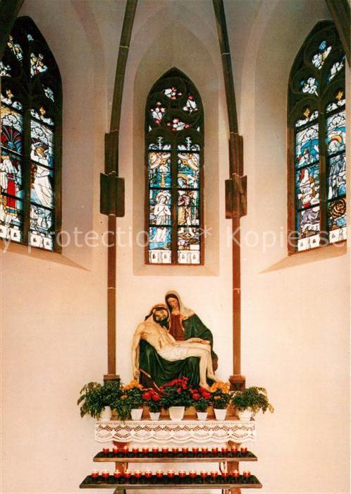Nordrach Pieta Altar Pfarrkirche St Ulrich Kirchenfenster