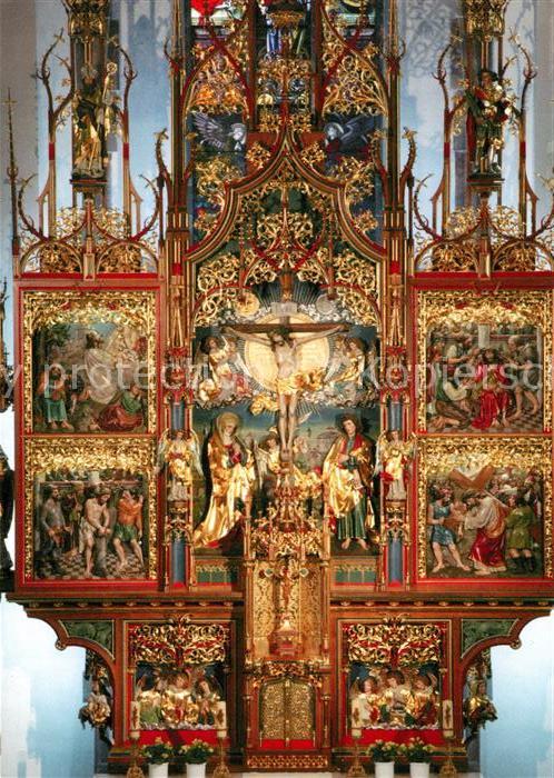 Nordrach Hochaltar Pfarrkirche St Ulrich