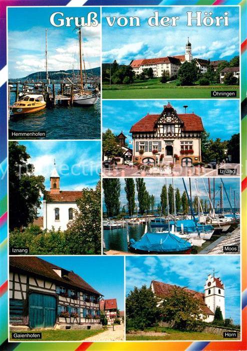 Halbinsel Hoeri Hemmenhofen Hafen oehningen Iznang Rathaus Kirche Moos Gaienhofe