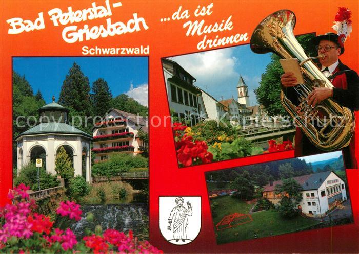 Bad Peterstal-Griesbach Teilansichten Heilbad Ferienort im Schwarzwald Musik Pos