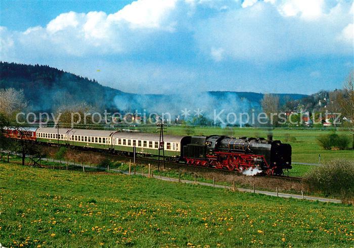 Muemling-Grumbach Dampf Schnellzuglokomotive 03 001 der Deutschen Reichsbahn