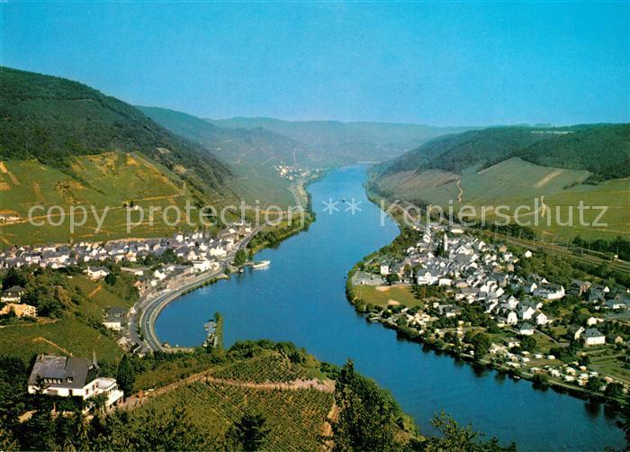 Alf Mosel Panorama Moseltal