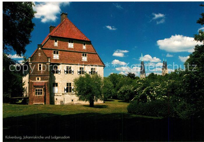 Billerbeck Westfalen Kolvenburg Johanniskirche und Ludgerusdom