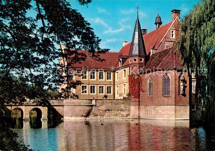 Muenster Westfalen Schloss Huelshoff Wasserschloss