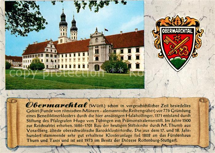 Obermarchtal Benediktinerkloster Chronik Wappen