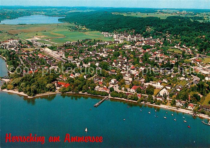 Herrsching Ammersee Fliegeraufnahme