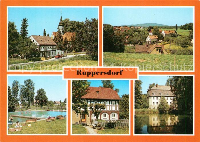 Ruppersdorf Oberlausitz Kirche Kottmar Umgebindehaus