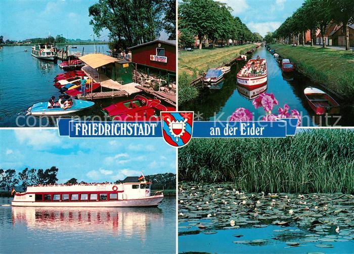 Friedrichstadt Eider Treene- Grachtenrundfahrten