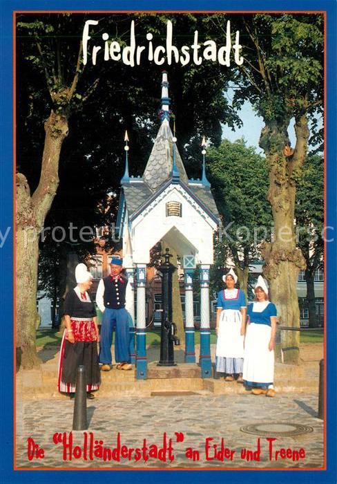 Friedrichstadt Eider Marktpumpe Tracht