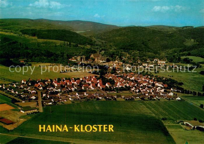 Haina Kloster Fliegeraufnahme