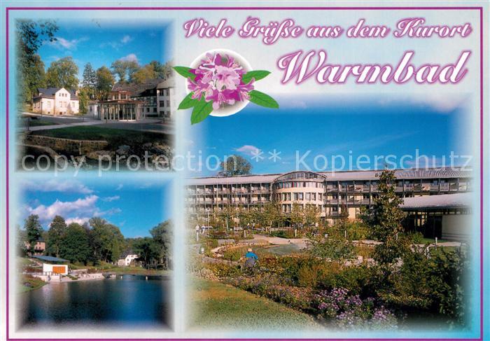 Warmbad Wolkenstein Trinkhalle Kurpark Knappschaftsklinik