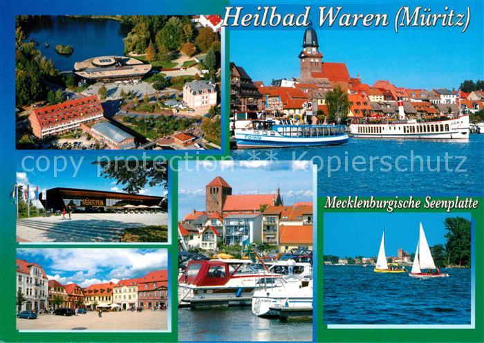 Waren Mueritz Segelboot Hafen