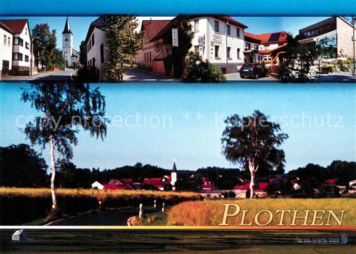 Plothen Kirche Gasthof Moosanger Zum Plothenteich