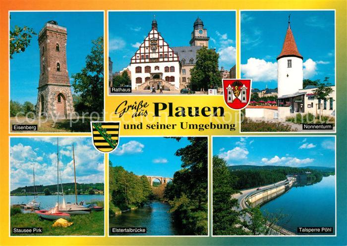 Plauen Vogtland Eisenberg Nonnenturum Talsperre Poehl