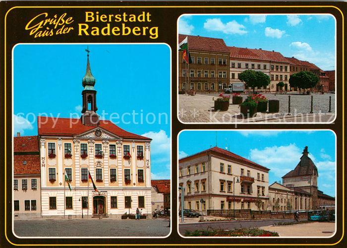 Radeberg Sachsen Rathaus Markt Radeberger Exportbierbrauerei