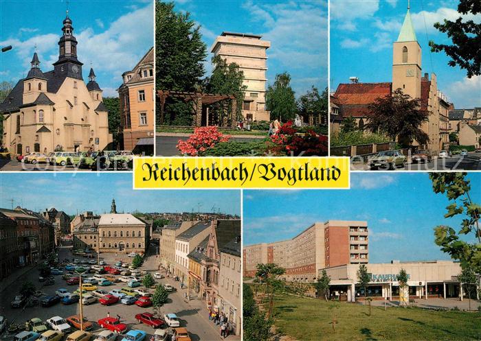 Reichenbach Vogtland Kaufhaus Kirche