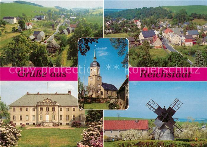 Reichstaedt Dippoldiswalde Kirche Windmuehle