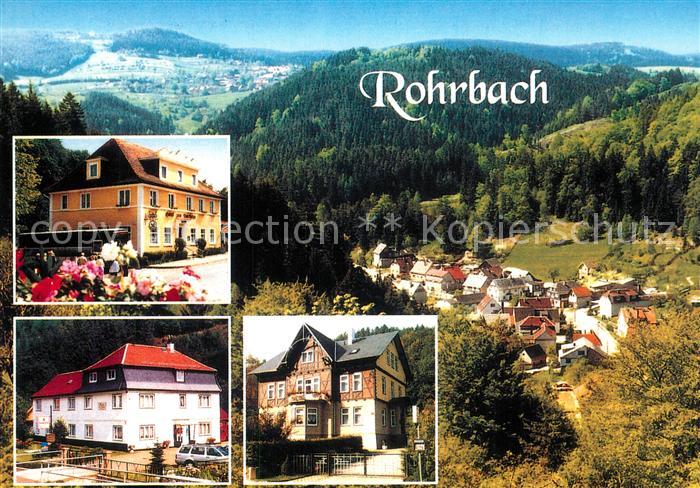 Rohrbach Saalfeld Landhotel Zum Auerhahn Ferienhaus Sonnenwalde Pension Lindenho