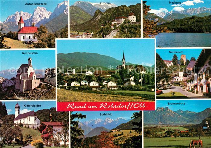 Rohrdorf Inn Kiefersfelden Wendelstein Antoniuskapelle Neubeuern