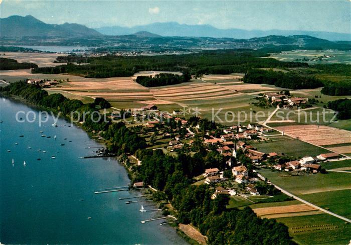 Gollenshausen Chiemsee Fliegeraufnahme
