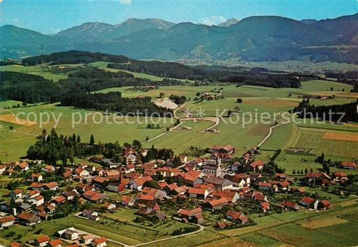 Grabenstaett Chiemsee Fliegeraufnahme