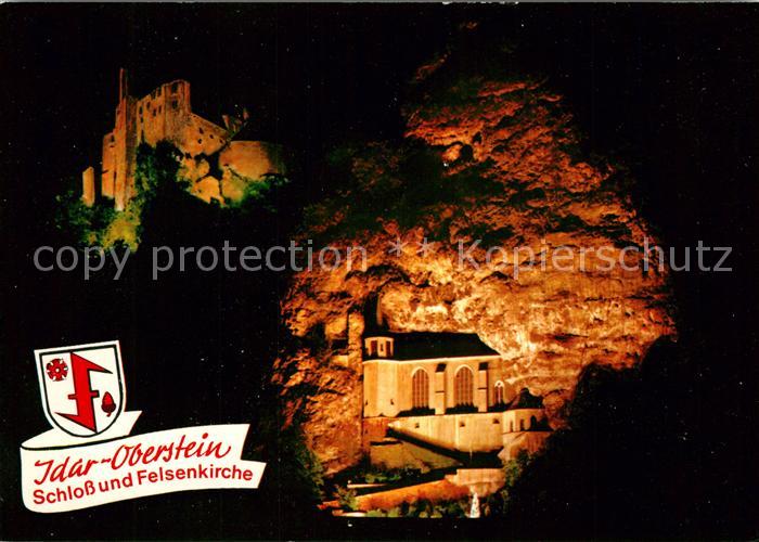 Idar-Oberstein Schloss Felsenkirche