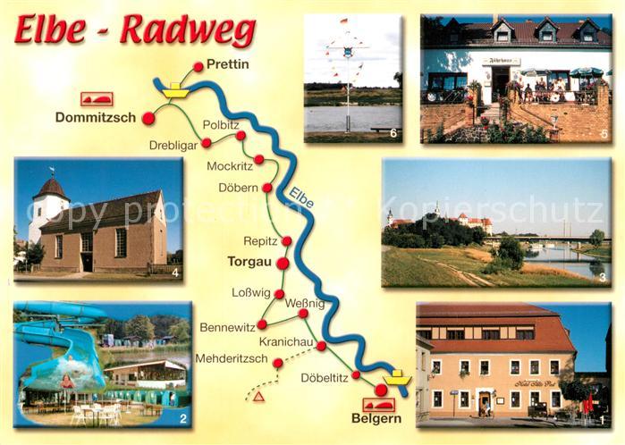 Belgern Elbe Hotel Alte Post Mehderitzsch Torgau Kirche Drebligar