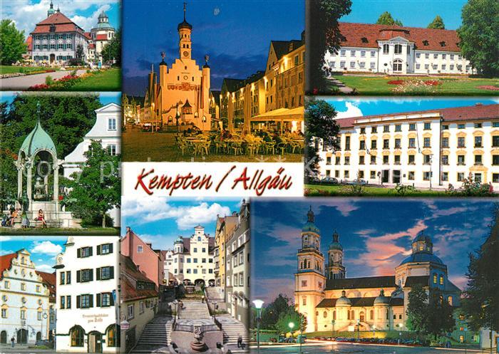 Kempten Allgaeu Schloss Basilika Dankmal