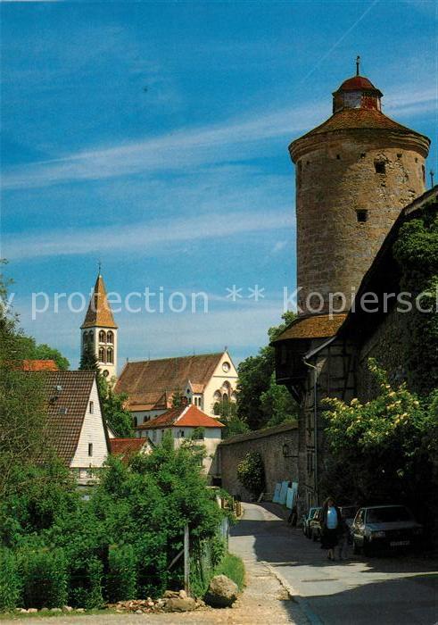 Isny Allgaeu Stadtmauer Turm