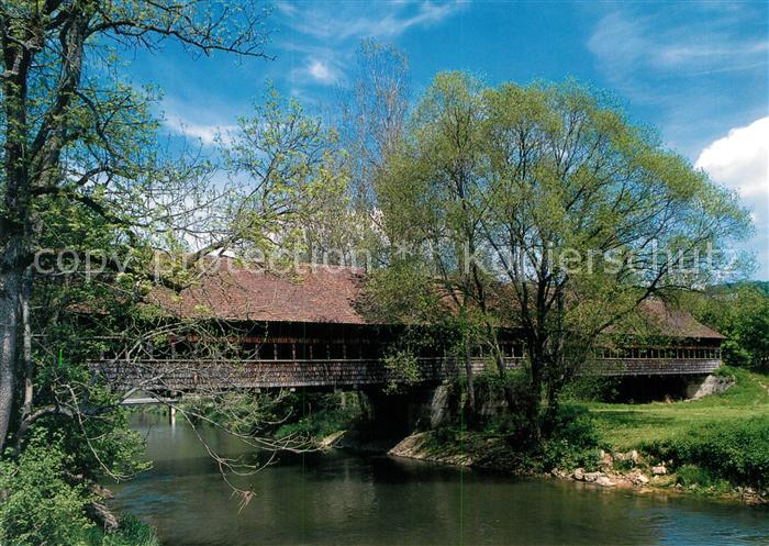 Beuron Donautal Holzbruecke